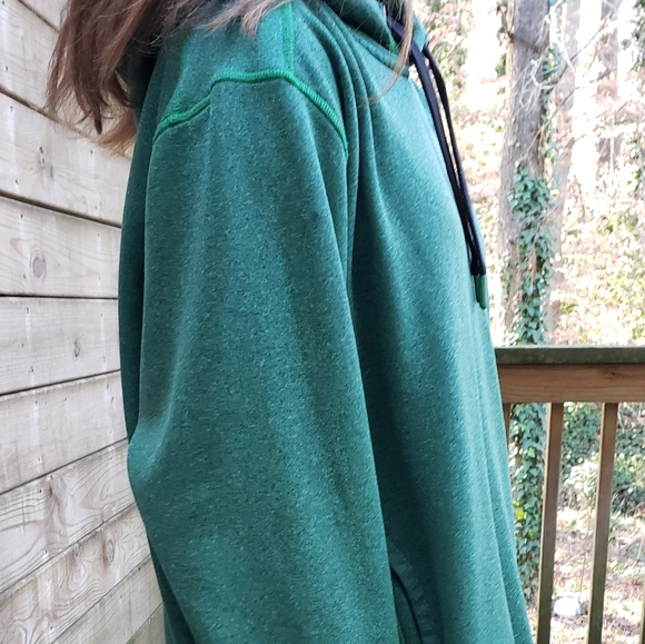 Russell Green Hoodie Size Medium - Picture 4 of 9